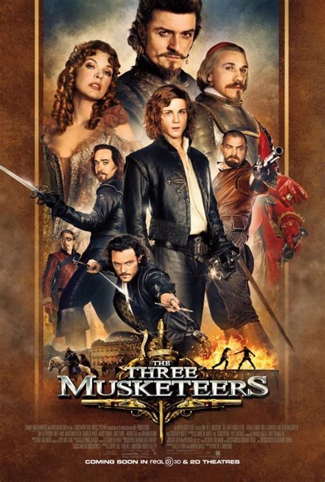 The Three Musketeers 3d Movieguide Movie Reviews For Families