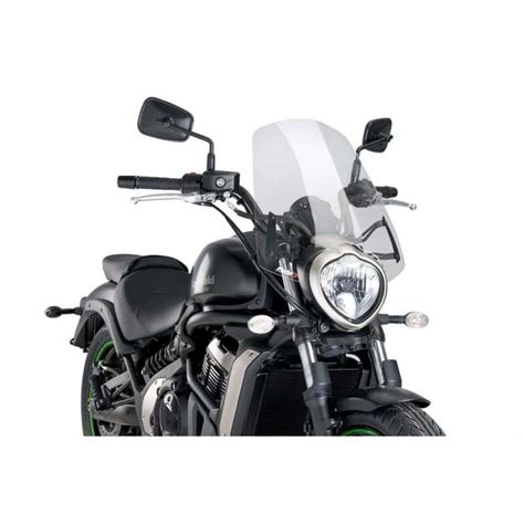 Bulle Pour Moto KAWASAKI VULCAN S 15 17 Puig Naked Touring Coloris Noir