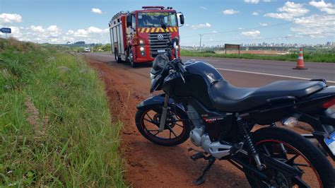 Motociclista Fica Ferido Em Acidente Na Rodovia Br Cgn