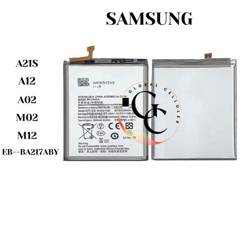 Jual Baterai Samsung A21S A12 A02 M02 M12 EB BA217ABY Original Batre