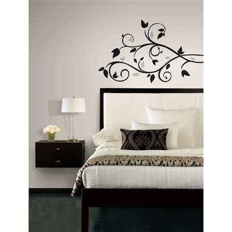 Roommates Foil Tree Branch Peel And Stick Wall Decal The Home Depot Canada