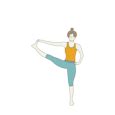 Standing Hand To Big Toe Pose Yoga (Utthita Hasta Padangusthasana ...