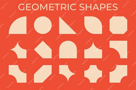 Premium Vector Basic Geometric Shapes Set Of Element Shapes Vector