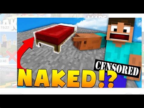 Naked Bed Challenge Minecraft Bedwars YouTube