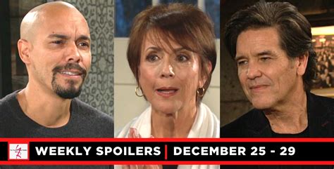 Weekly Young And The Restless Spoilers Courage Claws Out And Reality