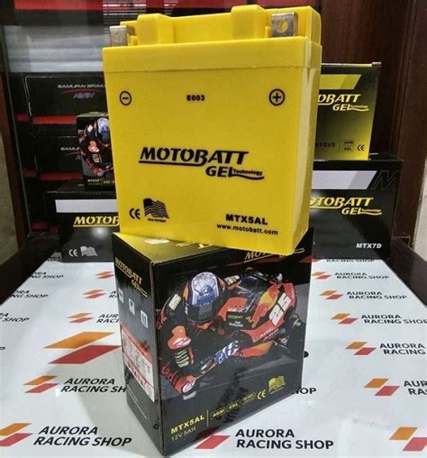 Promo Aki Motor Bajaj Pulsar 135 Motobatt Mtx5al 12v5ah Diskon 22 Di