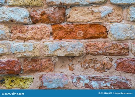 Fondo De La Textura Roja Del Modelo De La Pared De Ladrillo Imagen De