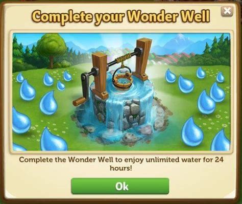 Farmville Wonder Well Free Water Pack Games Media