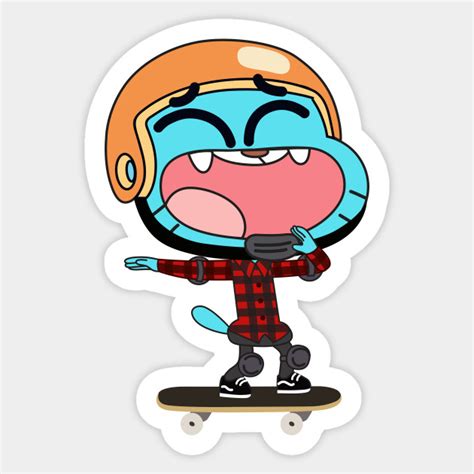 Gumball The Amazing World Of Gumball Sticker Teepublic