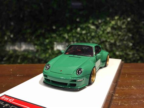 143 Scm Gunther Werks 400r Porsche 993 Green Cm801k【mgm】 Max Gear