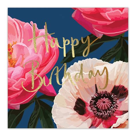 Happy Birthday Greetings Card By Sarah Kelleher Uk Finch And Lane