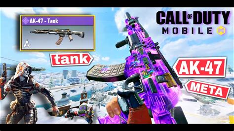 AK 47 TANK Is META Now Best Gunsmith Build Call Of Duty MOBILE