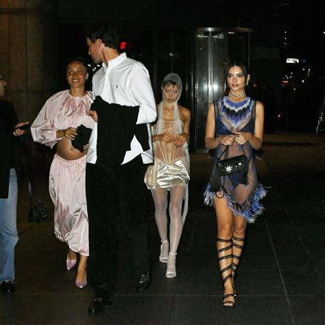 Emily Ratajkowski At Met Gala After Party In New York