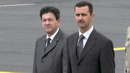 Une photo de Jean Luc Mélenchon avec Bachar Al Assad ressurgit sur Twitter