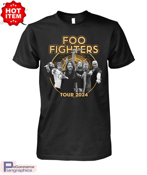 Foo Fighters Tour Unisex Shirt Plangraphics