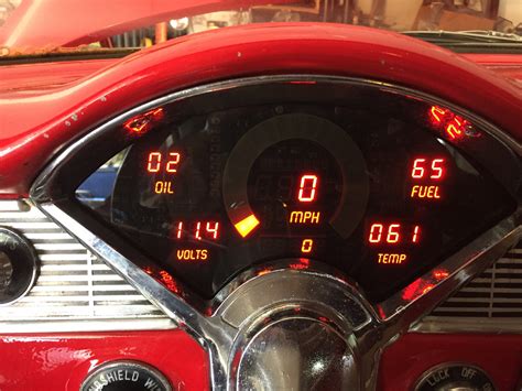 Intellitronix Digital Dash 55 56 Chevy Chevy Tri Five Forum