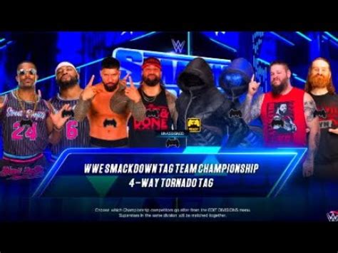 WWE 2K23 SMACKDOWN UNIVERSE MODE MACH 1 WALKTHROUGH GAMEPLAY PART 1 NO