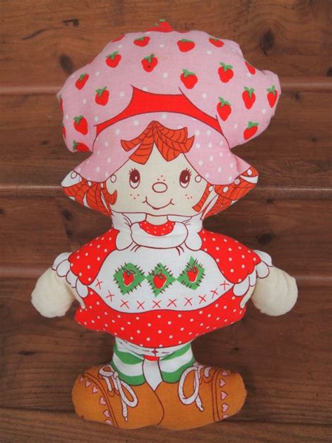 1980 S Strawberry Shortcake Pillow Doll Etsy Strawberry Shortcake