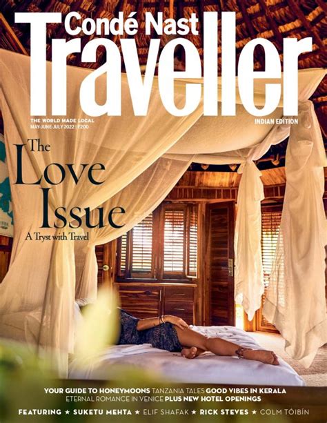 Cond Nast Traveller India Magazine Online Celebrity Covers