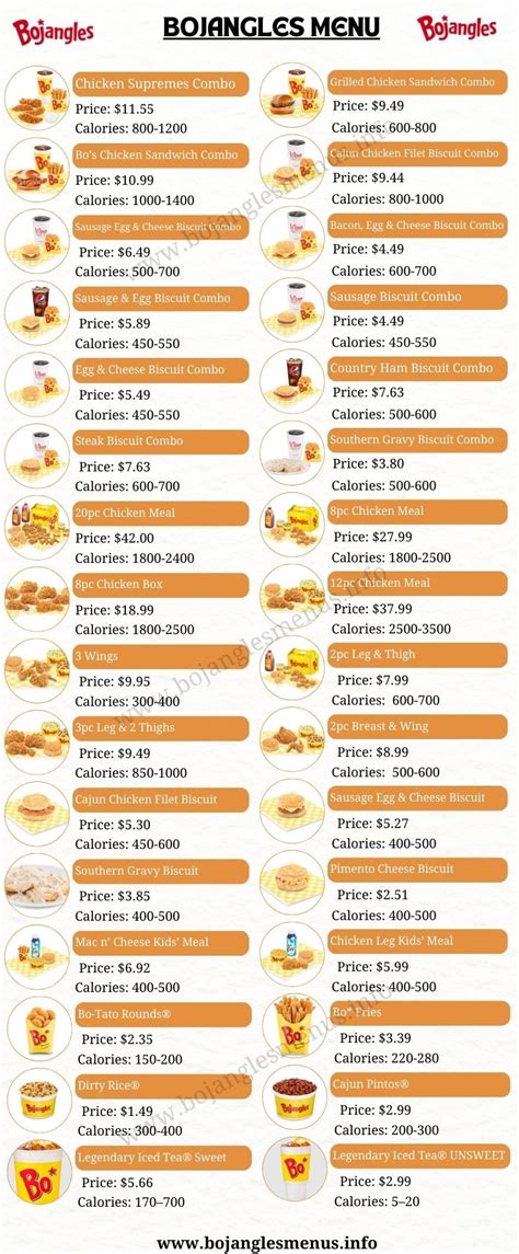 Steak Biscuit Bojangles Menu