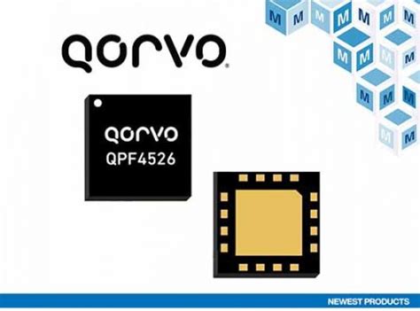 Mouser Qorvo QPF4526 Tiny Compact Wi Fi 6 Front End Module