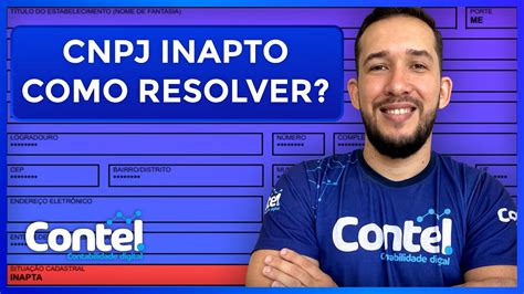 CNPJ INAPTO COMO RESOLVER YouTube