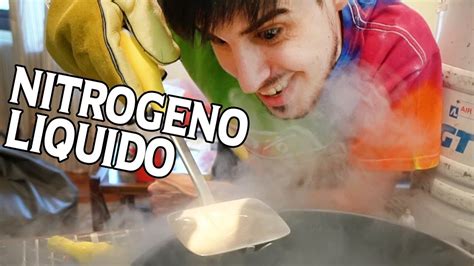 CONGELANDO CON NITRÓGENO LÍQUIDO YouTube