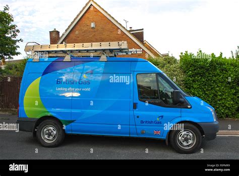 British Gas van Stock Photo - Alamy