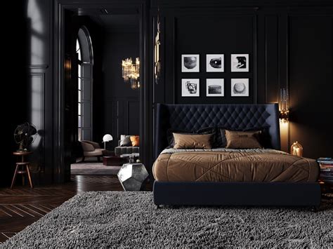 51 Beautiful Black Bedrooms With Images, Tips & Accessories To Help You Design Yours