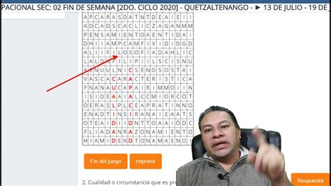 C Mo Resolver Sopa De Letras En El Portal Youtube