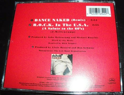 John Mellencamp Dance Naked CD Single Like New EBay