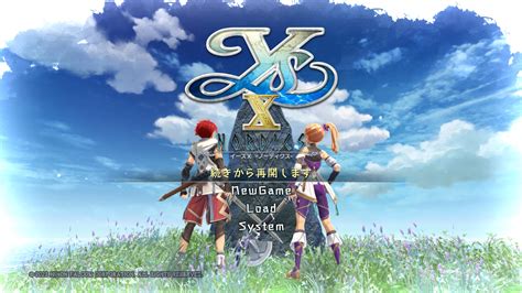 Le plein dimages et une vidéo de gameplay mais pour Ys X Nordics sur