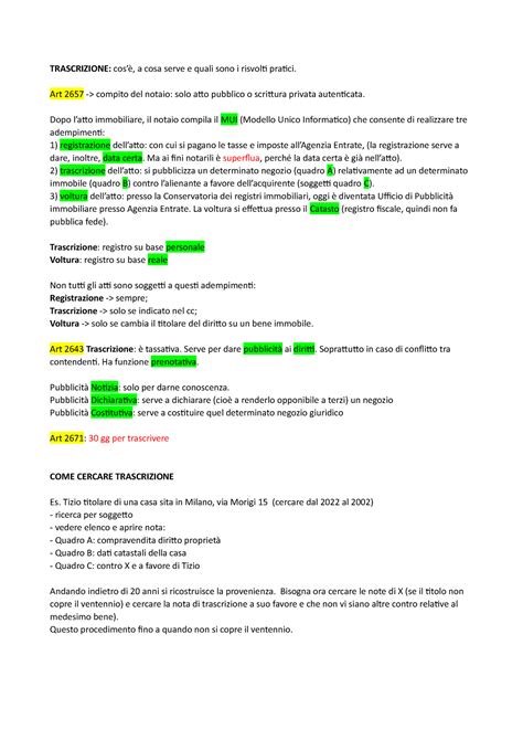 La Trascrizione Trascrizione Cos A Cosa Serve E Quali Sono I