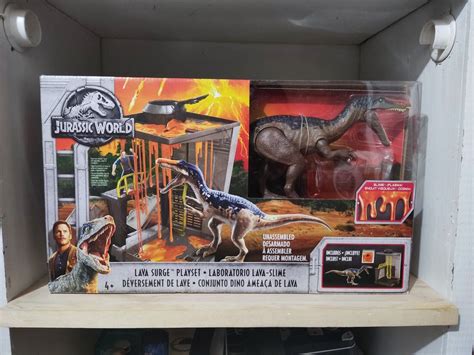 Mattel Jurassic World Fvp52 Slime Lava Surge Playset For Sale Online