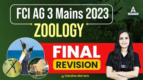 Fci Ag 3 Mains 2023 Zoology Fci Ag 3 Marathon Class Final Revision