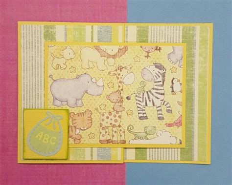 3D Baby Card for a boy or girl www.uniquelycraftedcards.com | Baby ...