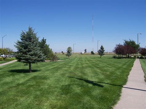 Burlington Co Colorado Welcome Center Grounds Looking Towards I 70