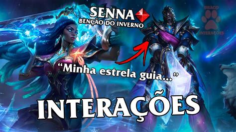 SENNA BENÇÃO DO INVERNO INTERAÇÕES LENDÁRIA DUBLADO PT BR YouTube