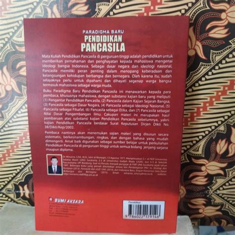 Jual Buku Paradigma Baru Pendidikan Pancasila Winarno Di Seller Noelle