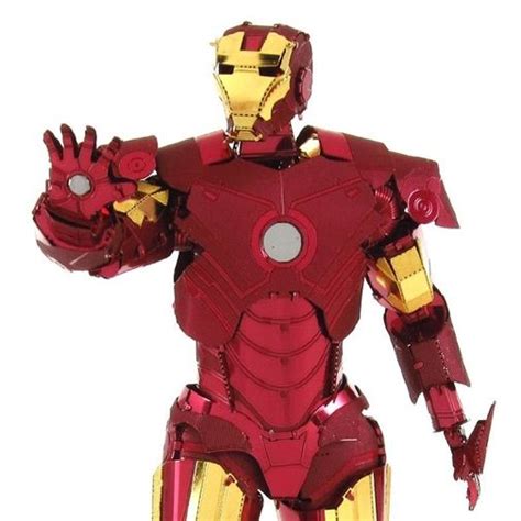 Iron Man Metal Model Kit ⋆ Fandom Ts Metal Model Kits Iron Man