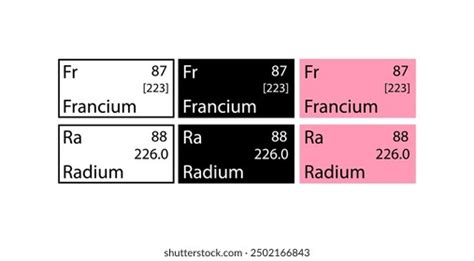 Francium Atom Photos, Images & Pictures | Shutterstock