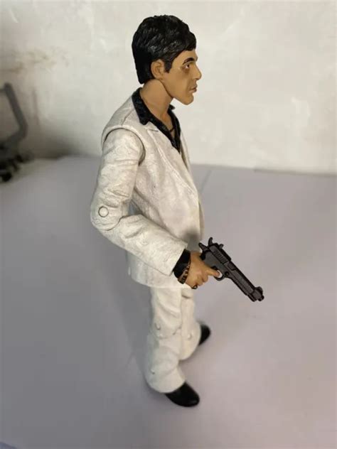 SCARFACE TONY MONTANA Al Pacino Action Figure The Player White Suit