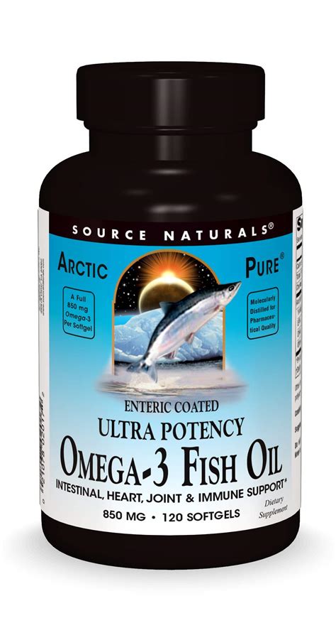 Amazon Source Naturals ArcticPure Omega 3 Fish Oil 850mg Ultra