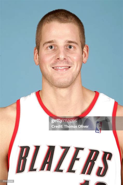 joel przybilla   portland trail blazers poses   portrait