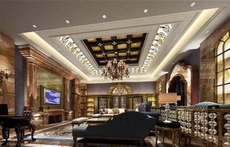 20 Luxury Living Rooms For The Super Rich False Ceiling Design