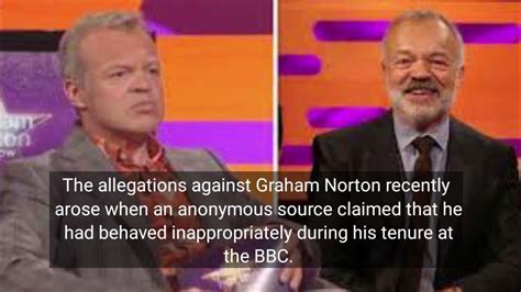 Graham Norton Bbc Scandal Who Is The Bbc Presenter Scandal Graham