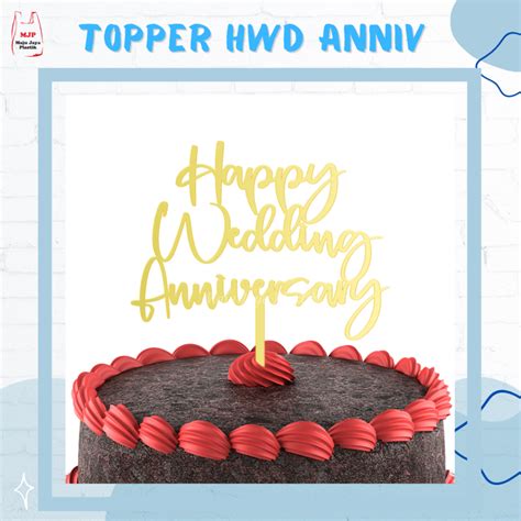 Jual Cake Topper Akrilik Happy Engagement Tunangan Lamaran Hantaran