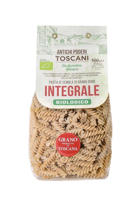 Wholegrain Fusili Pasta Antici Poderi G Eccellenza