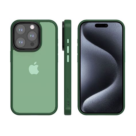 IYUPP IPhone 15 Pro Hoesje Bumper Groen IYUPP