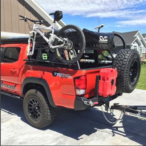 Tacoma Truck Bed Rack With A Tonneau Cover